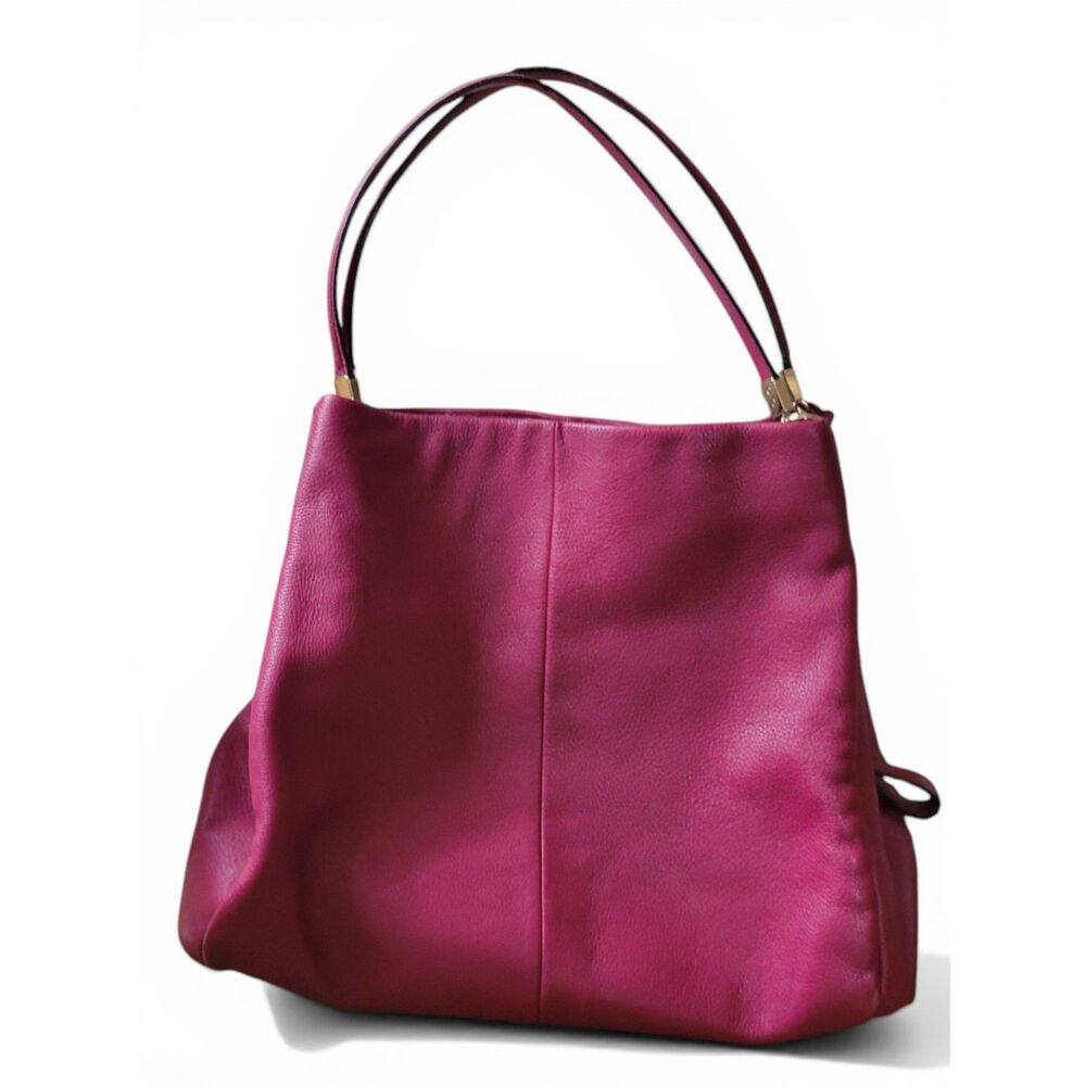Coach Madison Phoebe Hobo Shoulder Bag Style 24621 Raspberry Boho Y2K